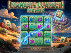խաղ Mahjong Connect Merge