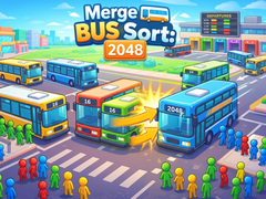 խաղ Merge Bus Sort: 2048