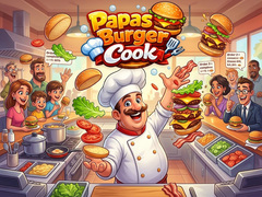 խաղ Papas Burger Cook