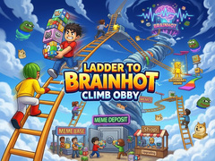 խաղ Ladder to Brainhot: Climb Obby