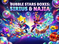 խաղ Bubble Stars boxes: Sirius & Najia
