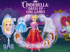 խաղ Cinderella Dress Up Girl Games
