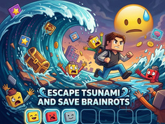 խաղ Escape Tsunami and Save Brainrots