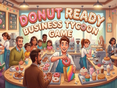 խաղ Donut Ready Business Tycoon Game