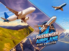 խաղ Passenger Airplane game simulator