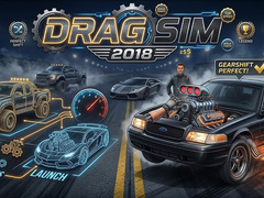 խաղ Drag Sim 2018