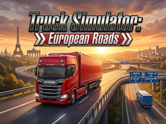 խաղ Truck Simulator: European Roads