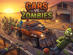 խաղ Cars vs Zombies