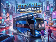 խաղ City Bus Driving game 2025