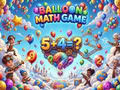 խաղ Balloon Math Game