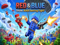 խաղ Red & Blue: Online. Build! Destroy! Fight!