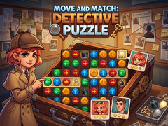 խաղ Move and Match: Detective Puzzle