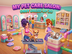 խաղ My Pet Care Salon: Obby Dress-Up 3D