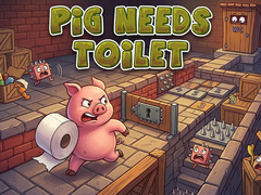 խաղ Pig Needs Toilet