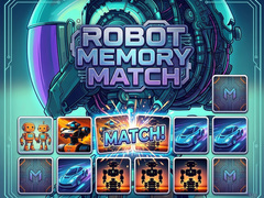 խաղ Robot Memory Match
