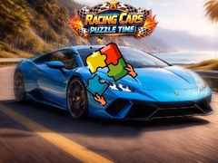 խաղ Racing Cars Puzzle Time