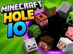 խաղ Minecraft Hole IO