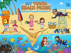 խաղ My Town Beach Picnic