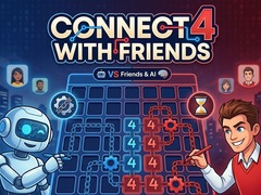 խաղ Connect 4 with Friends