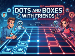 խաղ Dots and Boxes with Friends