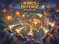 խաղ Kings Defense Roguelike