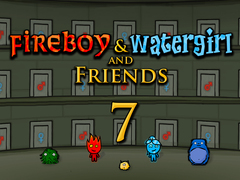 խաղ Fireboy & Watergirl 7: and Friends