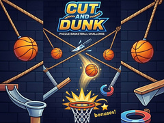 խաղ Cut and Dunk