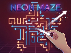խաղ Neon Maze