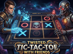 խաղ Twisted Tic-Tac-Toe with Friends
