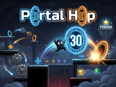 խաղ Portal Hop