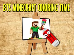 խաղ BTS Minecraft Coloring Time