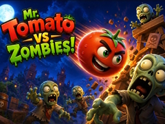 խաղ Mr Tomato VS Zombies