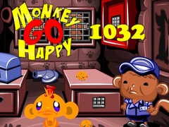 խաղ Monkey Go Happy Stage 1032