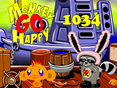 խաղ Monkey Go Happy Stage 1034