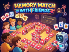 խաղ Memory Match with Friends