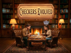 խաղ Checkers Evolved