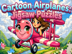խաղ Cartoon Airplanes: Jigsaw Puzzles