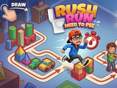 խաղ Rush Run: Need to Pee