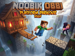 խաղ Noobik Obbi: Platform Parkour High