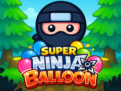 խաղ Super Ninja Baloon