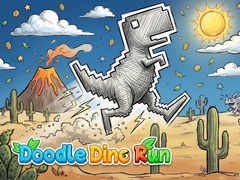 խաղ Doodle Dino Run