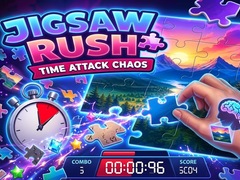 խաղ Jigsaw Rush Time Attack Chaos