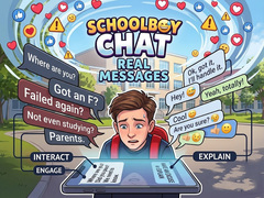 խաղ Schoolboy Chat: Real Messages