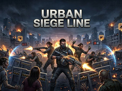 խաղ Urban Siege Line