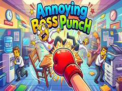 խաղ Annoying Boss Punch