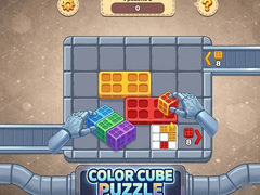 խաղ Color Cube Puzzle