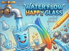 խաղ Water Flow Happy Glass