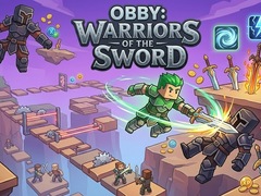 խաղ Obby: Warriors of The Sword