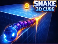 խաղ Snake 3D Cube