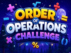 խաղ Order Of Operation Challenge